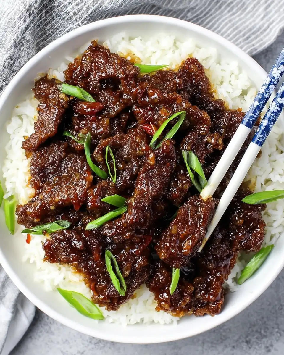 Mongolian Beef Recipe