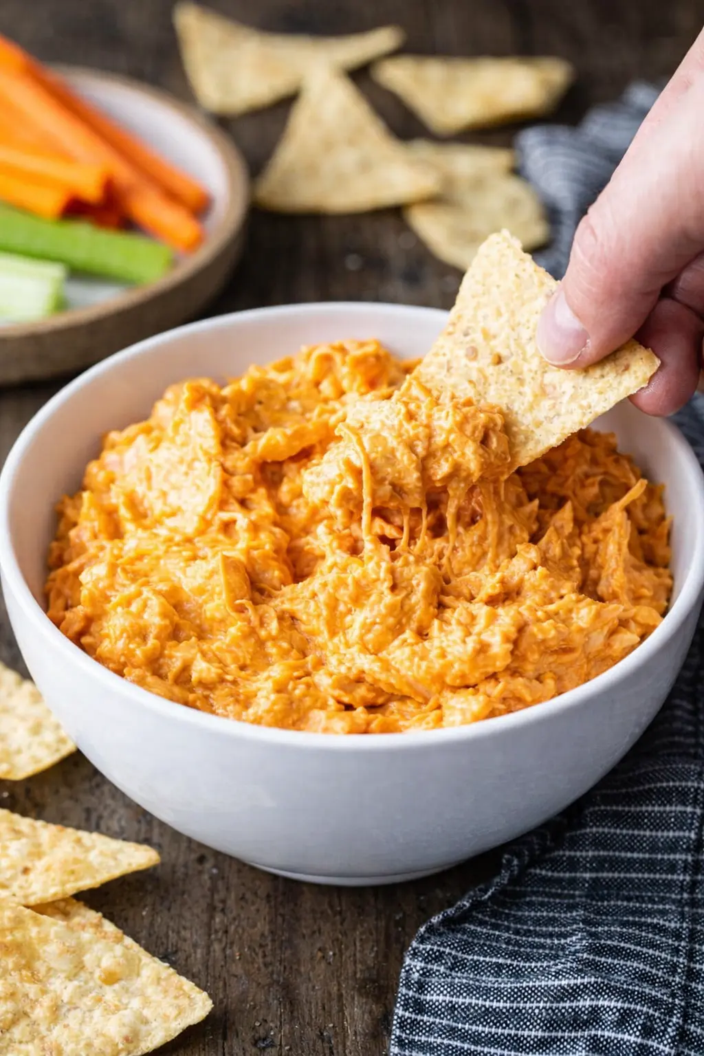 Crockpot Buffalo Chicken Dip recipe