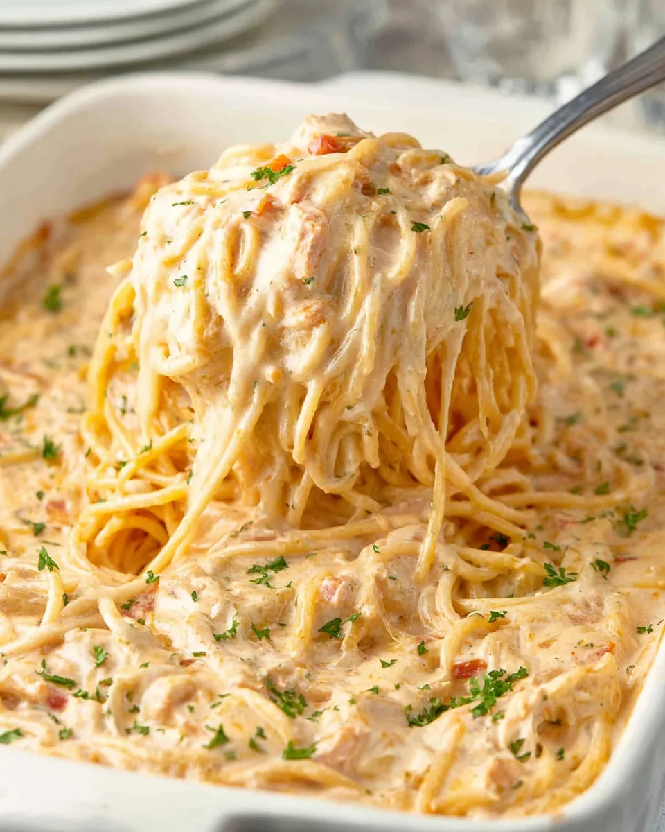 Easy Chicken Spaghetti Recipe