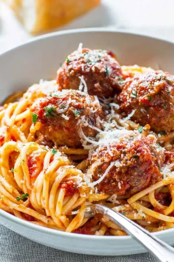 Easy Spaghetti and Meatballs