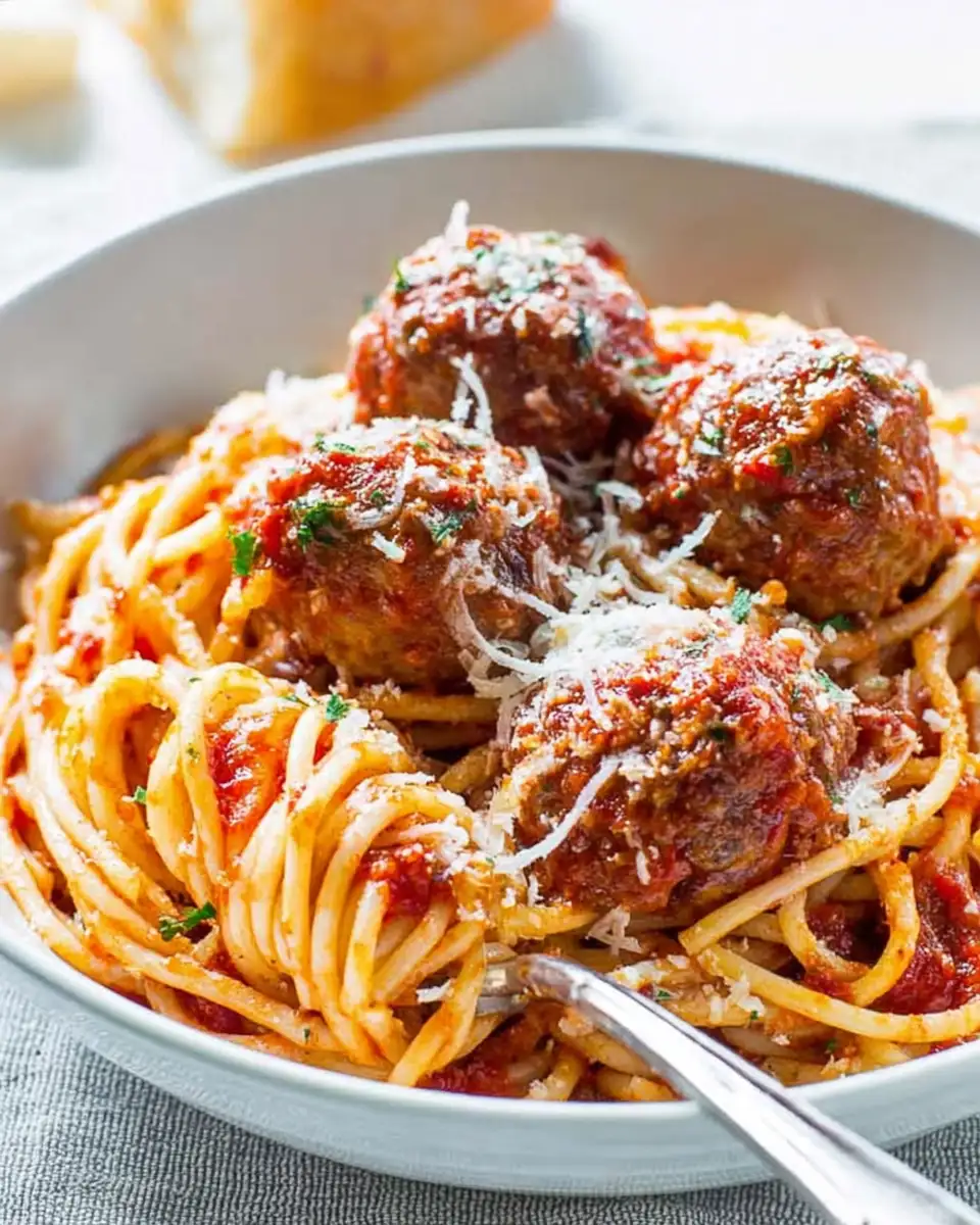 Easy Spaghetti and Meatballs