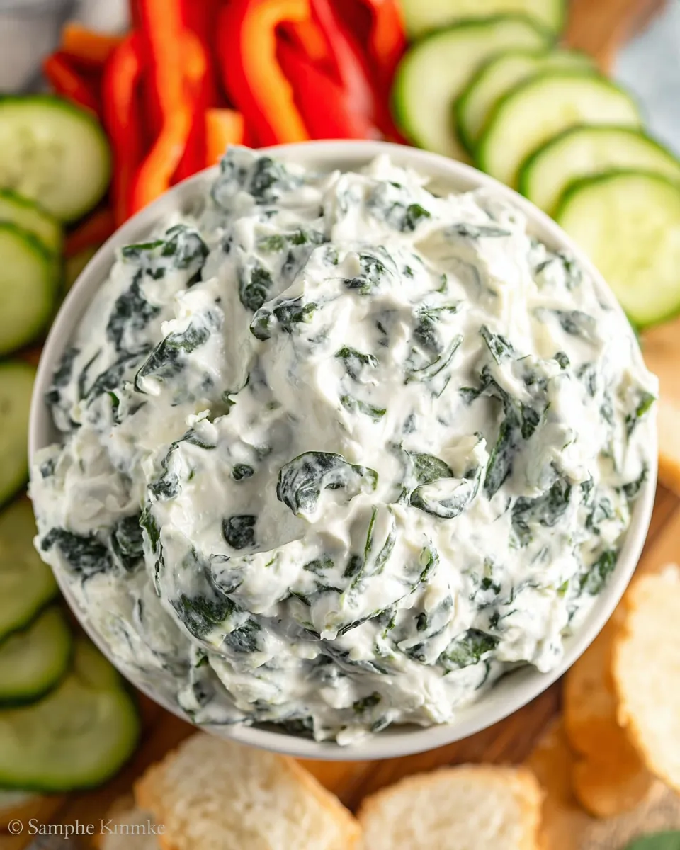 Easy Spinach Dip Recipe