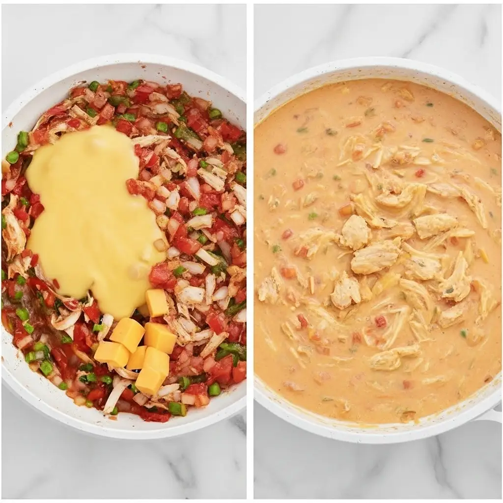 How to make Chicken Spaghetti with Rotel