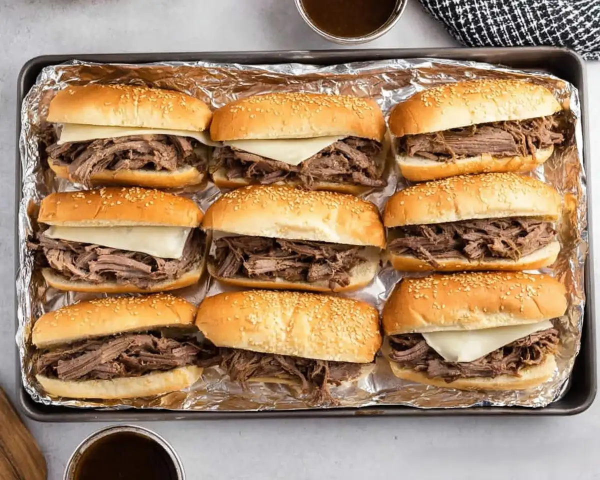 How to make French Dip Sandwich