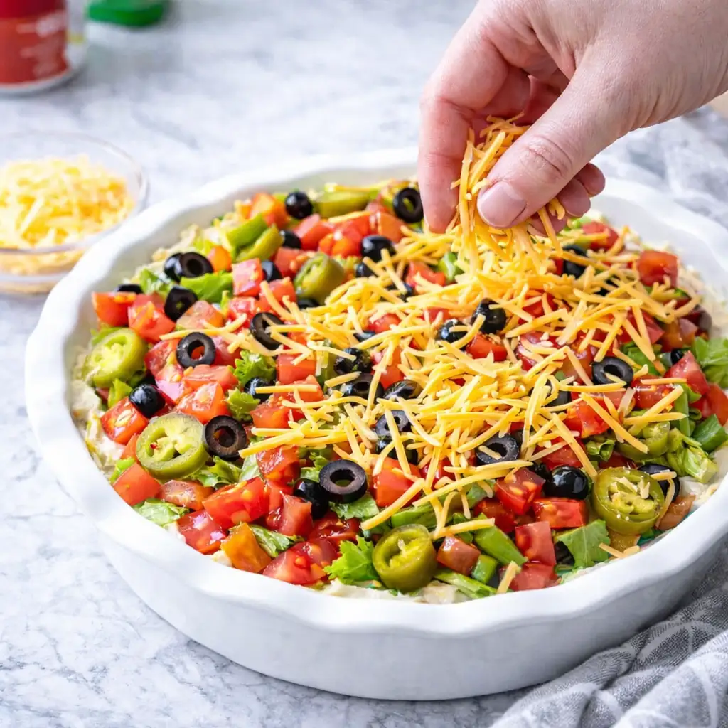 How to make Taco Dip Recipe 2