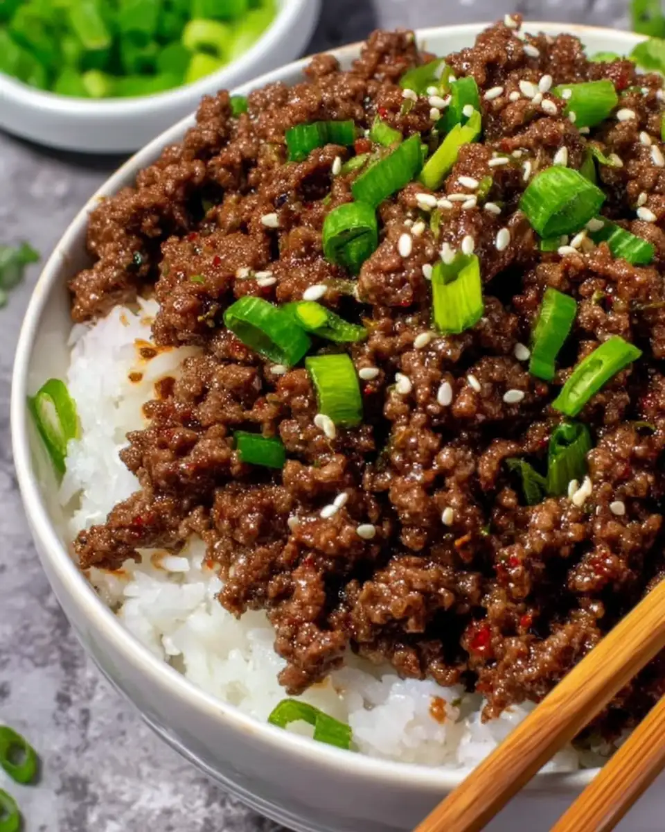 Korean Beef Bowl Recipe