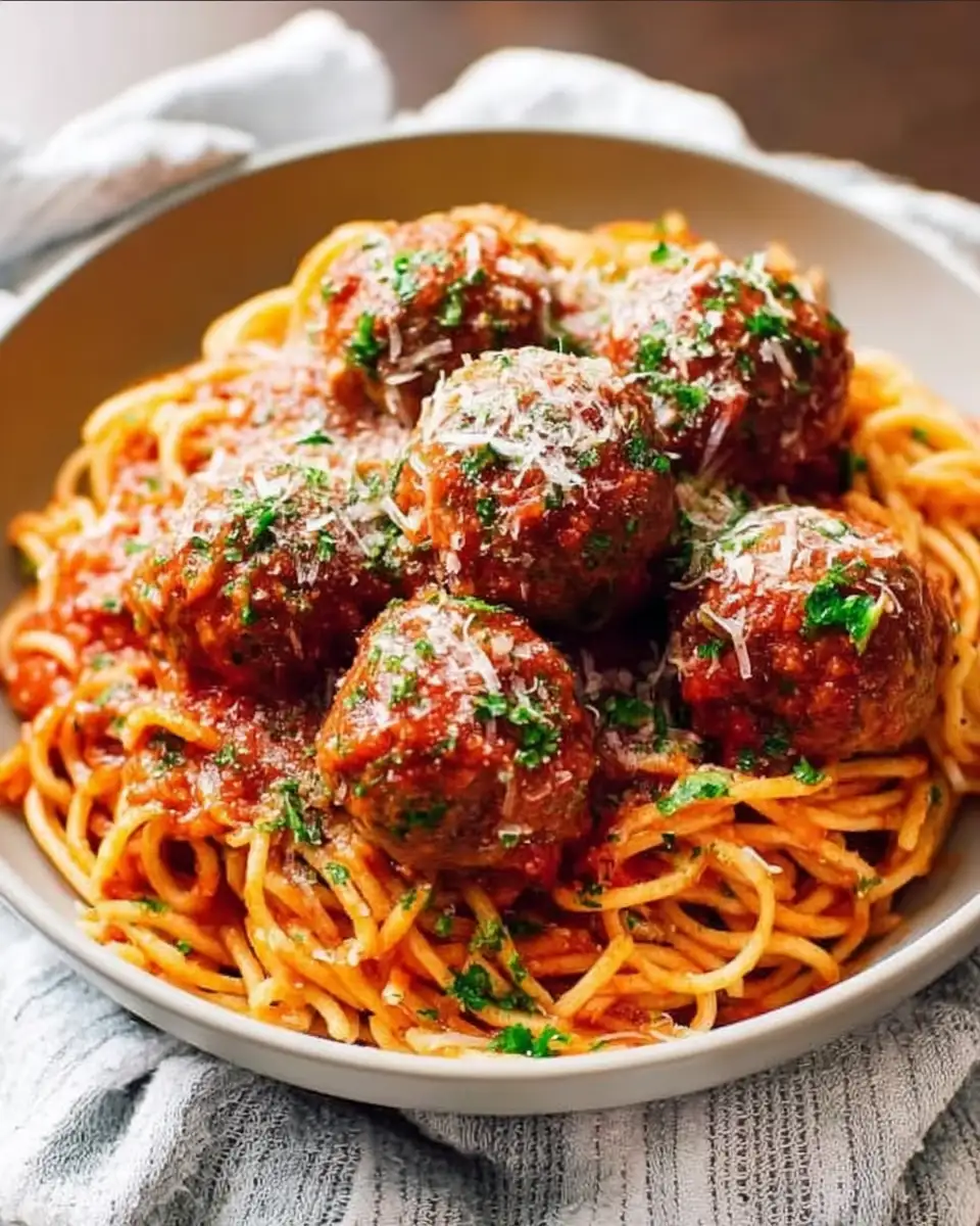 Spaghetti and Meatballs